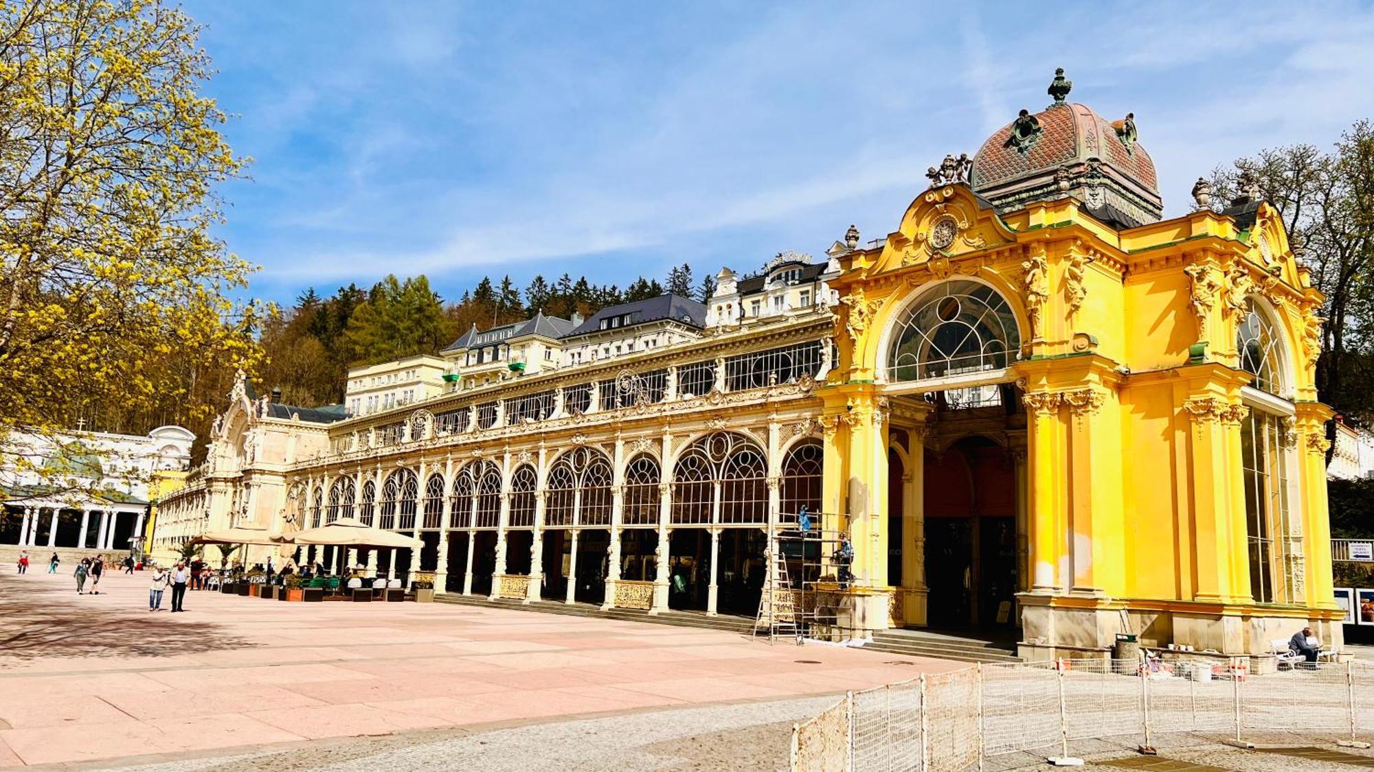 Residence Kolonada 60 Square Meters 2 Rooms Apartment In Best Location Direct At Famous Colonnade And Singing Fountain Mariënbad Buitenkant foto